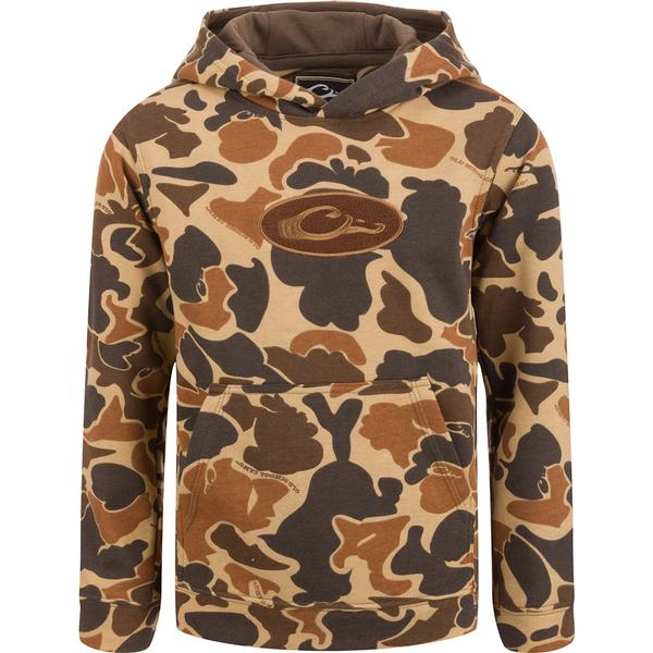YOUTH THREE END OLD SCHOOL HOODIE 016/OLDSCHOOL