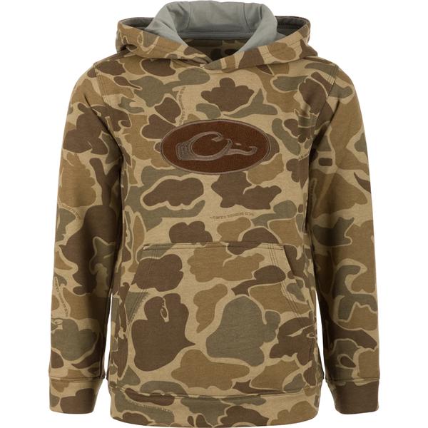 YOUTH THREE END OLD SCHOOL HOODIE