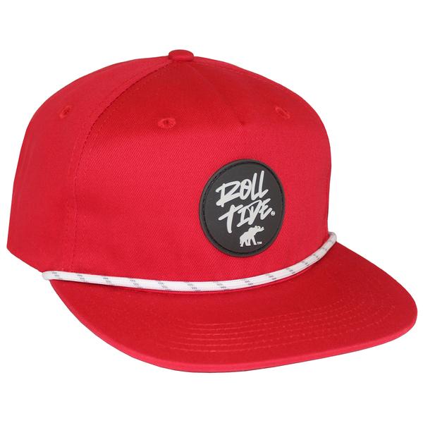 STHN ROLL TIDE PATCH HAT LH GOAT ROPE CRIMSON