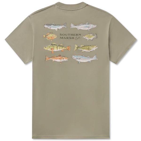 SOUTHERN SWIMMERS TEE BAYGREEN