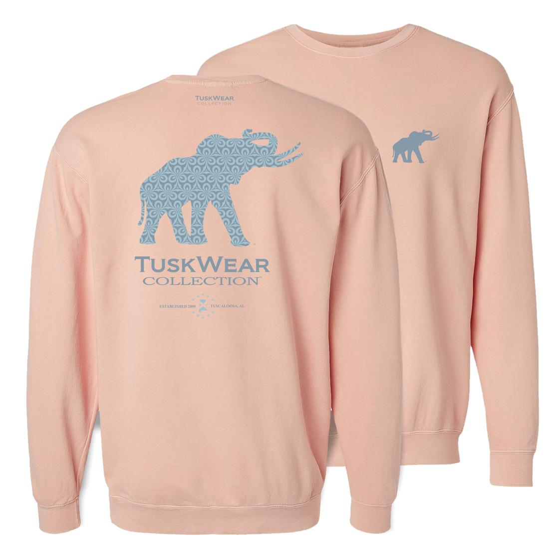 Girly Elephant 3 Cc Sweatshirt