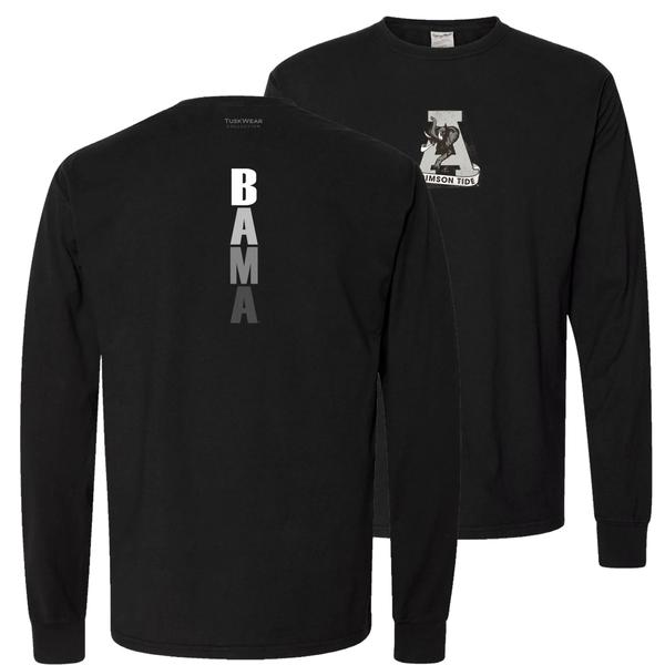 TONAL VINTAGE A CW L/S TEE BLACK