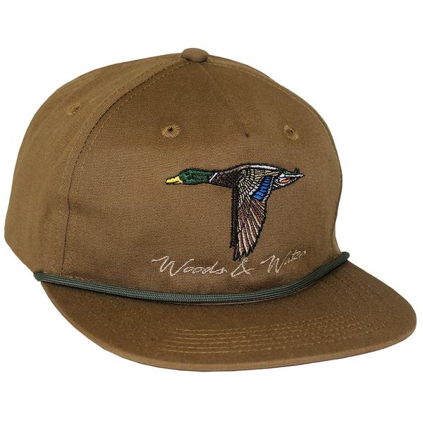 MALLARD WNW GOAT ROPE HAT TOBACCO/PEANUT