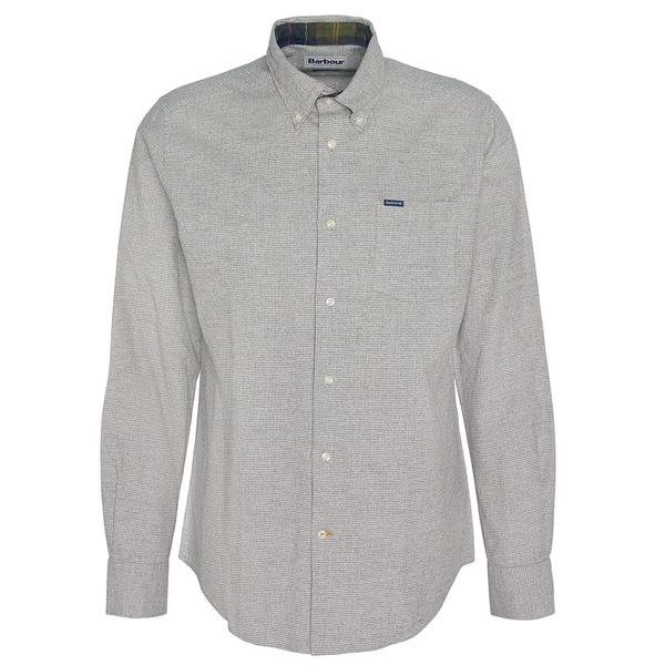 MEN'S TURNER TAILORED HOUNDSTOOTH SHIRT OL51/OLIVE