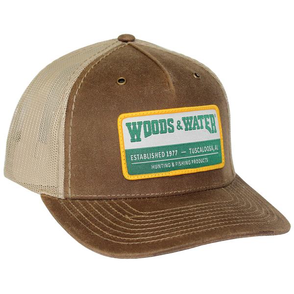 FEED STORE DESIGN #2 RECTANGLE WOVEN PATCH BUCK/KHAKI