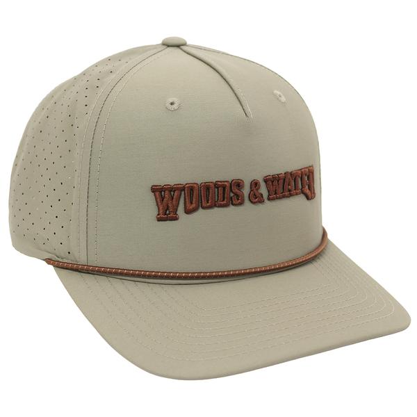 WOODS N WATER GOAT ROPE HAT TRENCHCOAT/RUSSET
