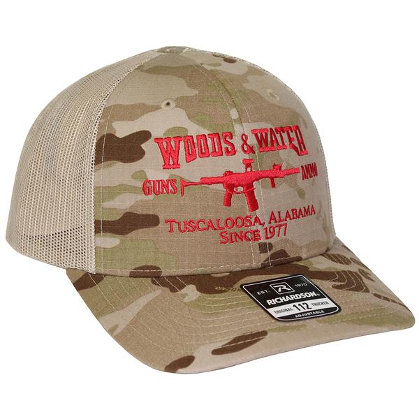 WOODS N WATER AR HAT MULTICAM/TAN