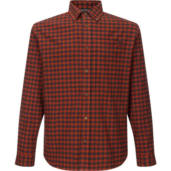 AUTUMN FLANNEL L/S SHIRT ABS/ARABIANSPICE