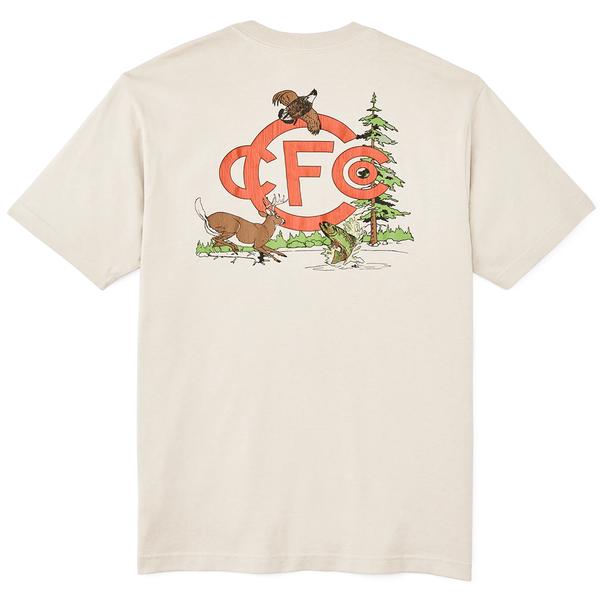 SHORT SLEEVE FRONTIER GRAPHIC T-SHIRT CLIFFGRY/SPRTSMNCLUB