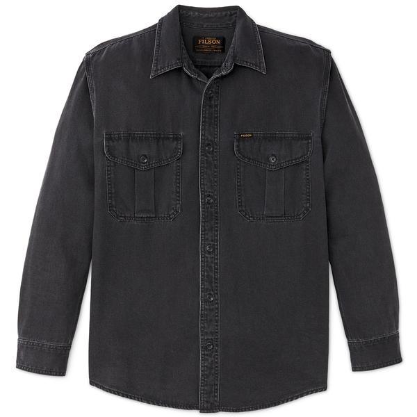 MEN'S DENIM GUIDE SHIRT BLACK