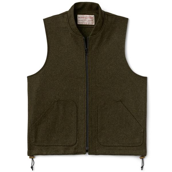 WOOL VEST LINER 300/FORESTGREEN