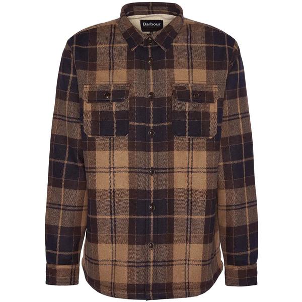 MEN'S WILLBERRY REGULAR BRUSHED CHECK OVERSHIRT
