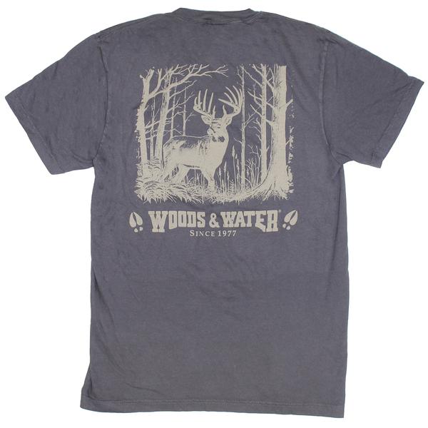 CC WW DEER S/S TEE GRAPHITE/TAN
