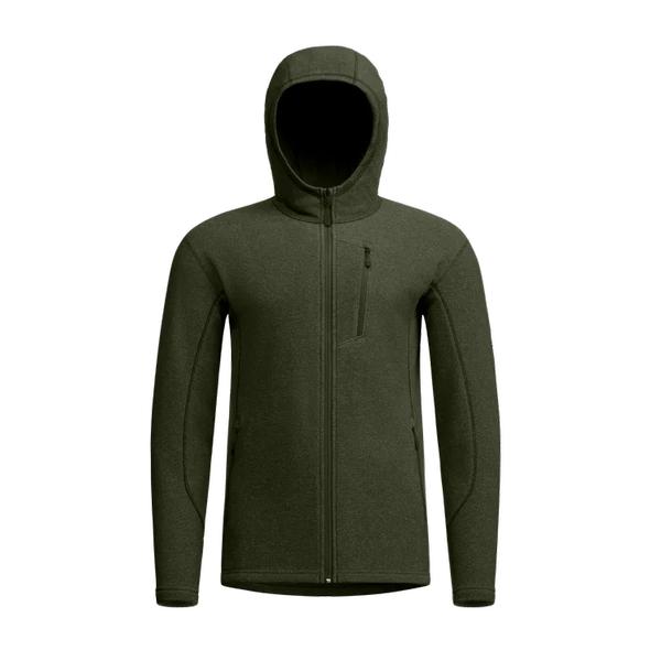 Snowcrest Full-Zip Hooded Fleece OLVH/OLIVEHEATHER