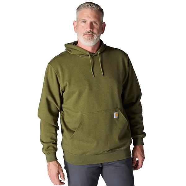 MEN`S MW SIGNATURE SLEEVE LOGO HOODIE GL8/DKBRZGRNHTHR