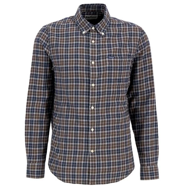 Lanark Tailored Long-Sleeved Shirt TN38/MDNTOAKTARTAN