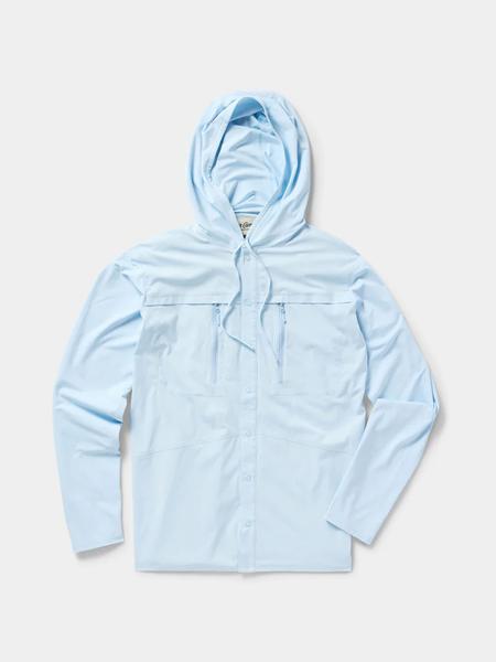 Men's Hybrid Guide Hoodie 444/ICEWATER