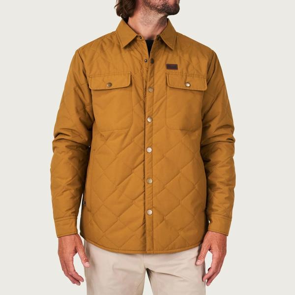 Men's Saluda Puff Shacket CUMIN