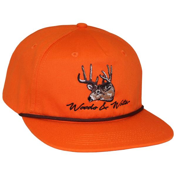 WHITETAIL WNW GOAT ROPE HAT BLAZEORANGE/BLACK