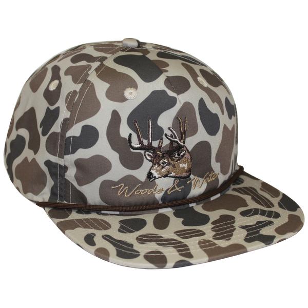 WHITETAIL WNW GOAT ROPE HAT SLOUGH/PEANUT