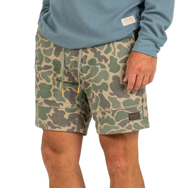 Men's Fireside Sweatshorts GREENMALLARDCAMO