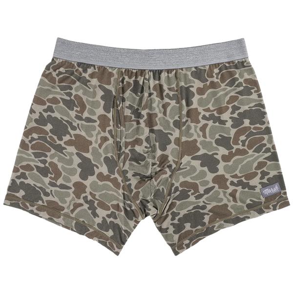 Men's Buxton Brief Boxers DARKGREENMALLARDCAMO