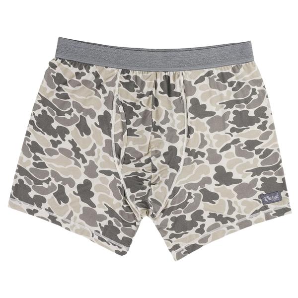 Men's Buxton Brief Boxers STONEMALLARDCAMO