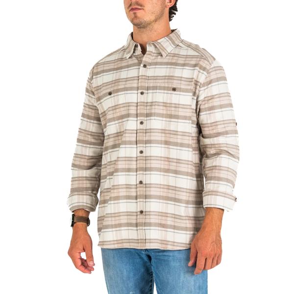 Men's Westerly Flannel Shirt PELICAN