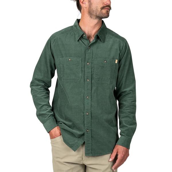 Men's Cody Cord Shirt DUGR/DUCKGREEN