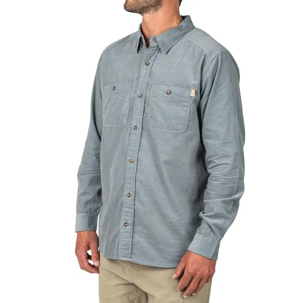 Men's Cody Cord Shirt STL/STEEL