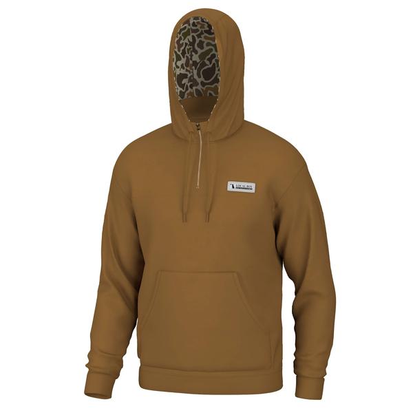 Men's Quarter Zip Hoodie RST/RUST