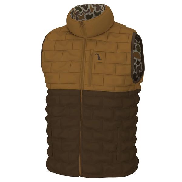 Duck Down Reversible Vest LCV/LOCALFLAGEVIN