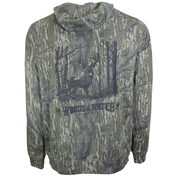 MOSSY OAK WASHED OUT WW DEER HOODY