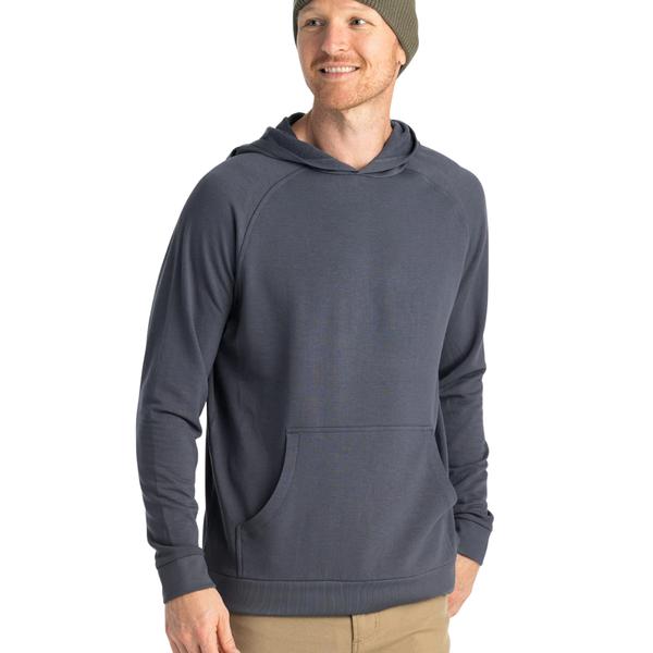 Men's Bamboo Lightweight Fleece Hoodie 325/STORMCLOUD