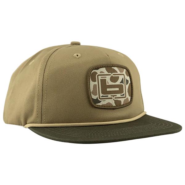 LOST GOAT ROPE HYBRID CAP TAN/CHARCOAL