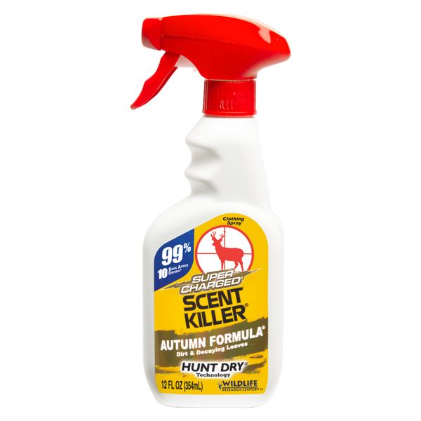Super Charged Scent Killer Autumn Formula Spray 12OZ.