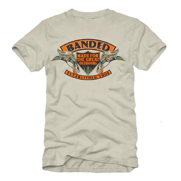 Men's Great Outdoors Mallards Short Sleeve Tee NATURAL