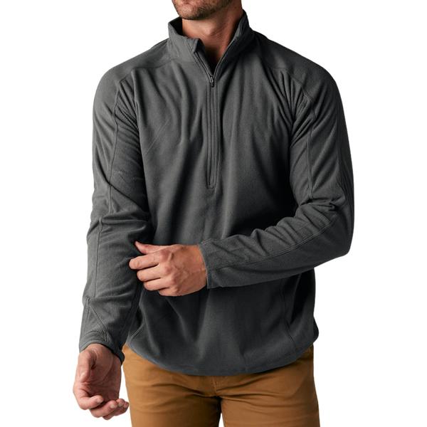 Men's Waffle Fleece 1/4 Zip