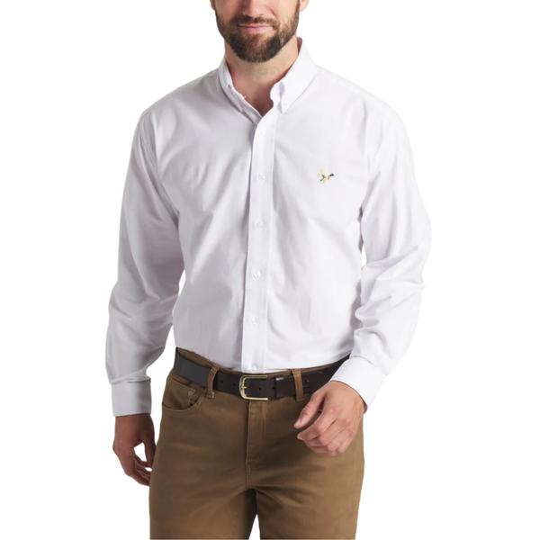 Men's Classic Oxford Dress Shirt - Outfitter Duck WHITE
