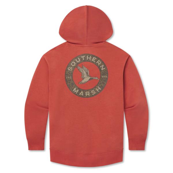 Youth Surfside Hoodie Inflight Camo WASHEDRED
