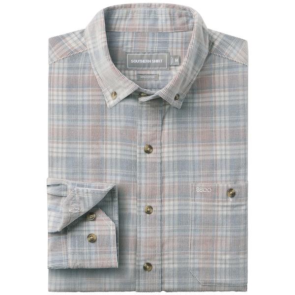 BRAXTON LIGHTWEIGHT CORD FLANNEL L/S 1218/PLAINSMAN