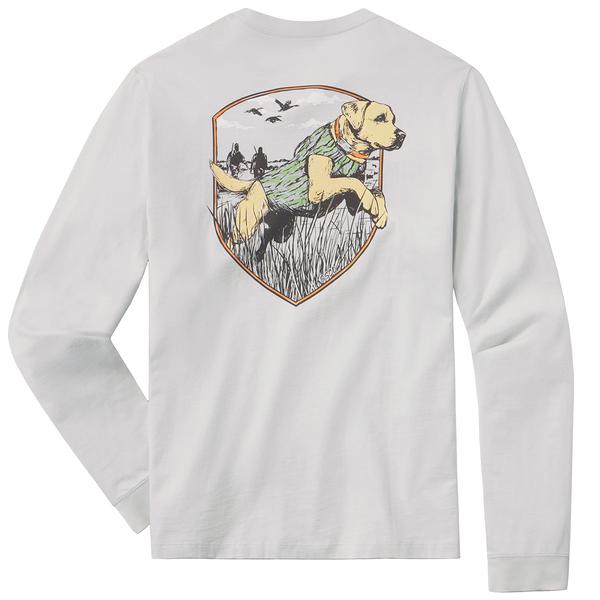 MEN'S BAYOU RETRIEVER LONG SLEEVE TEE 1657/OYSTER