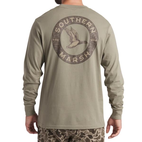 Men's Inflight Camo Tee Long Sleeve STONEWALLOLIVE