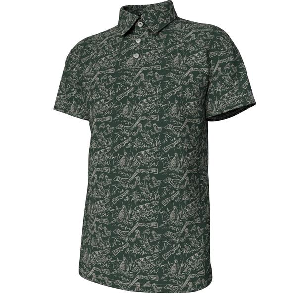 Youth Pointer Pattern Performance Polo