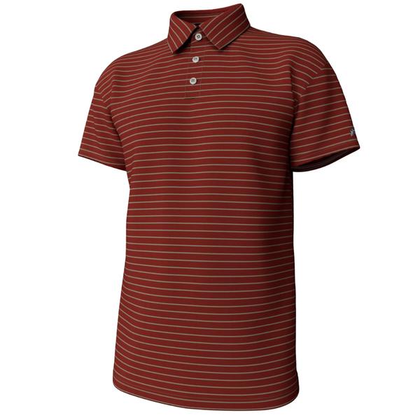 Youth Horizon Stripe Performance Polo