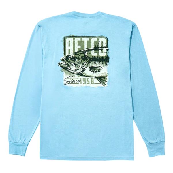 Men's Gamble L/S Tee MILKYBLUEHEATHER