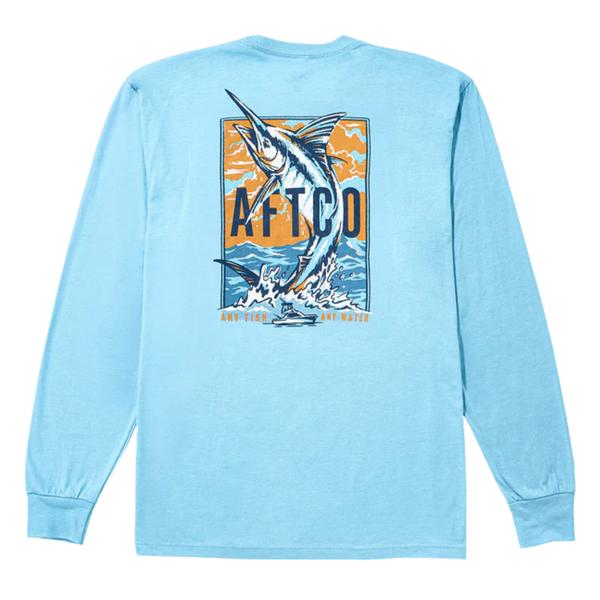 Men's Wander L/S T-Shirt MILKYBLUEHEATHER