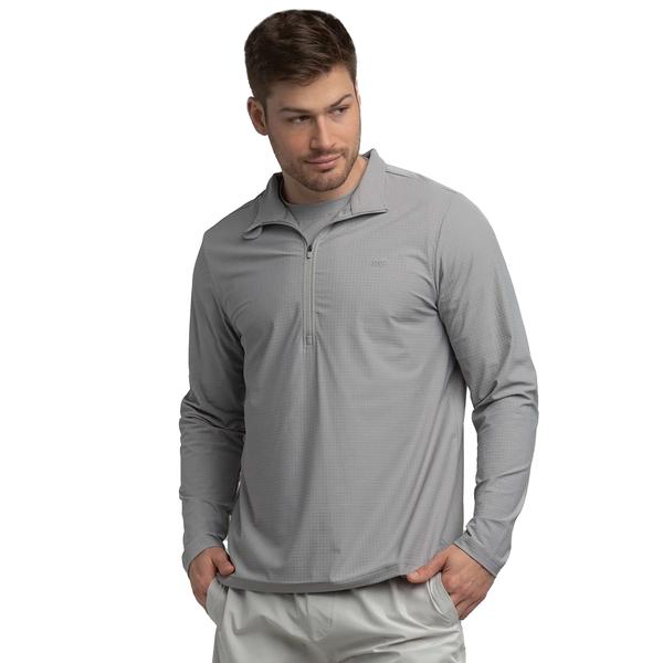 MEN'S NEXT LEVEL PERFORMANCE PULLOVER 1193/GRANITE