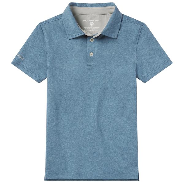 YOUTH GRAYTON HEATHER POLO 1532/TEMPEST