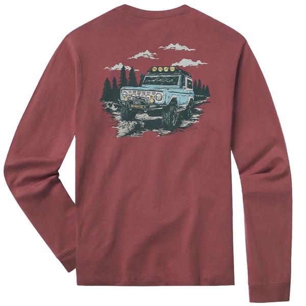 YOUTH VINTAGE VOYAGER LONG SLEEVE TEE 1673/REDRIVER